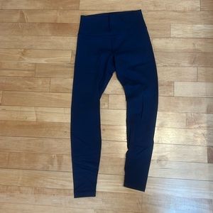 Lululemon leggings, navy, size 8 luon